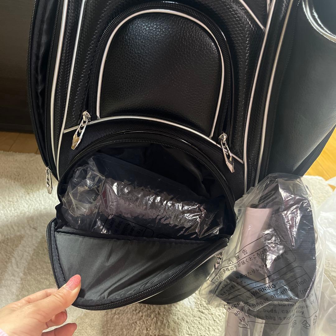 Callaway XHOT ゴルフキャディバッグ ブラック/レッド