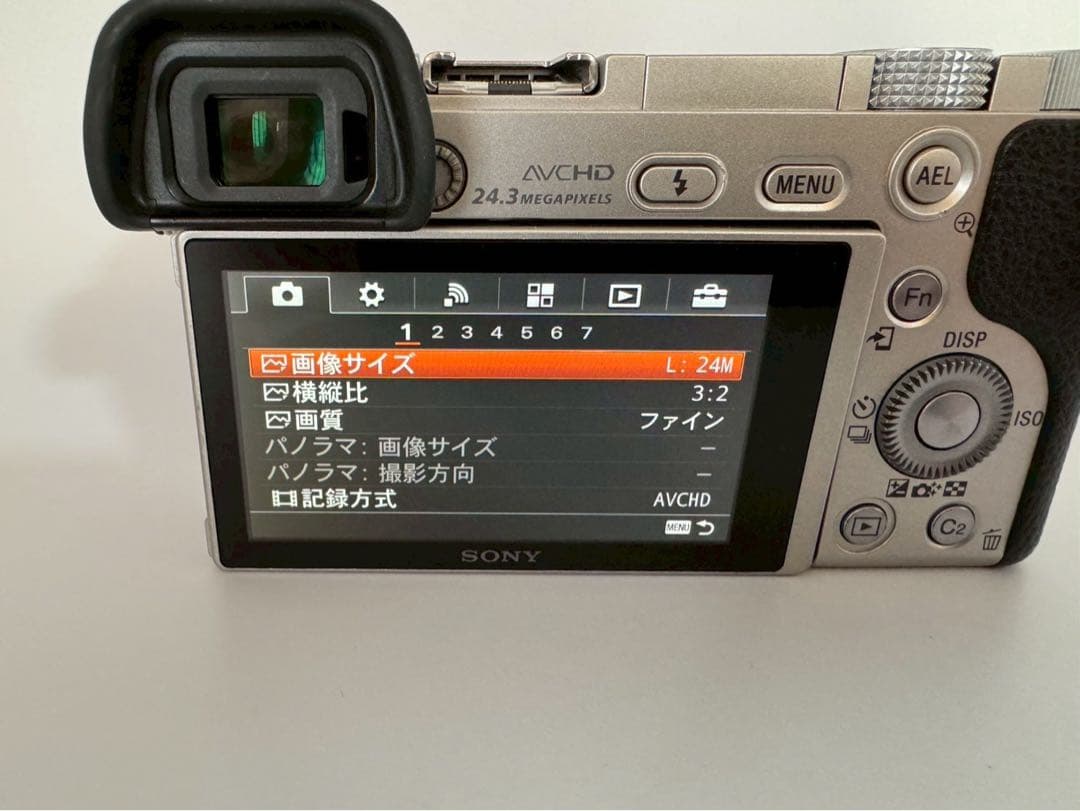 【SONY】　α6000 ILCE-6000 + E 16-50mm ソニー