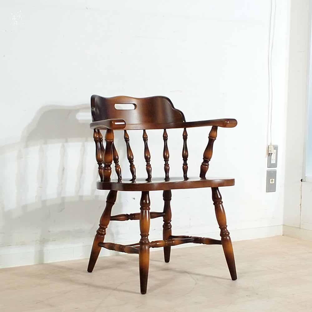 飛騨産業 キツツキ 穂高 キャプテンチェア B アームチェア ZR24383