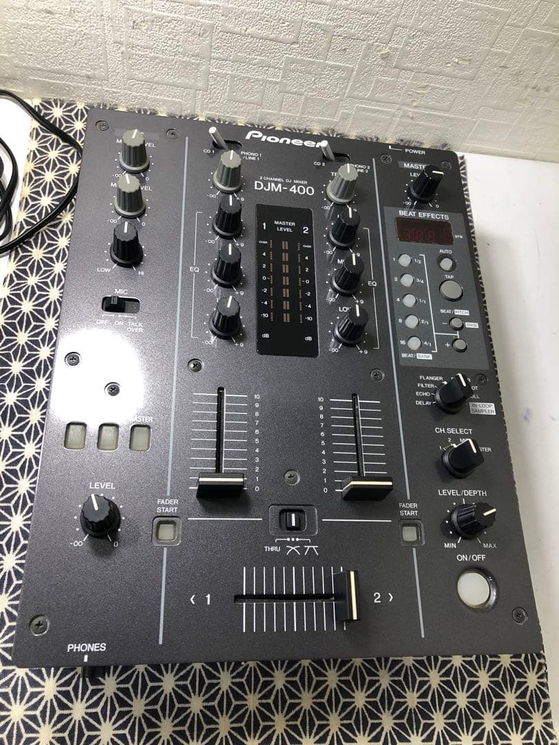 pioneer dj パイオニア　DJM-400 縦横フェーダーメンテナンス