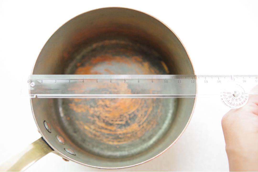 m*t様 早い者勝ち❗️mauviel ムヴィエール 約12㎝ ソースパン 銅鍋