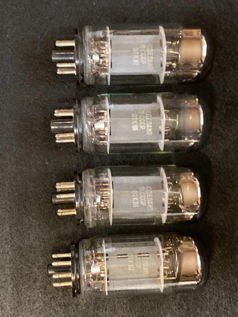 6 L 6 / 5881 ロシア製 新品未使用真空管 4 本セット