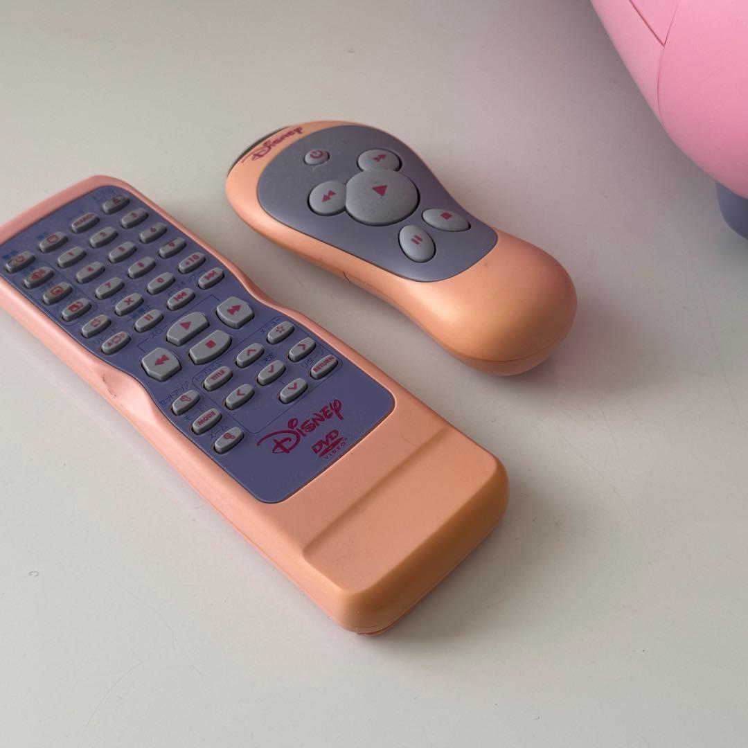 ディズニー ブラウン管テレビ＆DVDプレーヤー