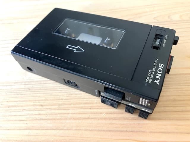 超希少品 整備済完全動作品 SONY TCM-100B プレスマン