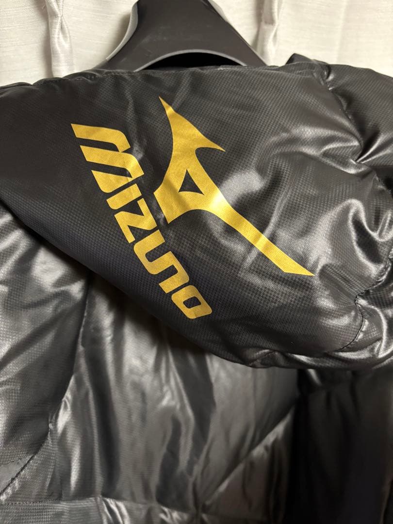 MIZUNO ロングベンチコート ダウンジャケット 黒 M 美品