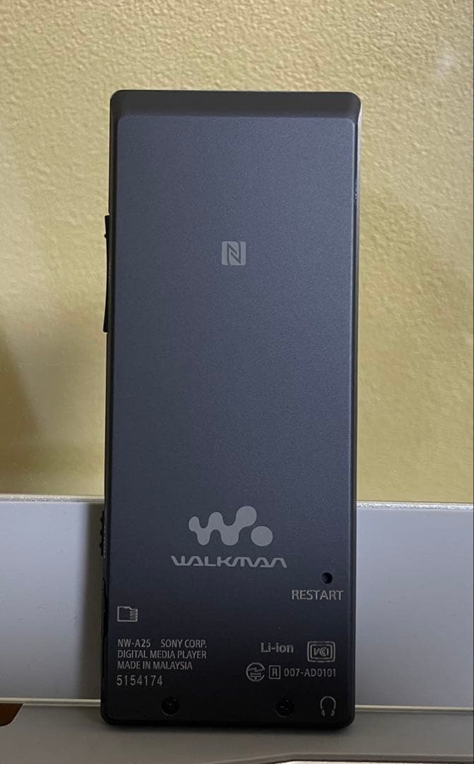【超美品】WALKMAN Aシリーズ NW-A25 16GB ハイレゾ ブラック