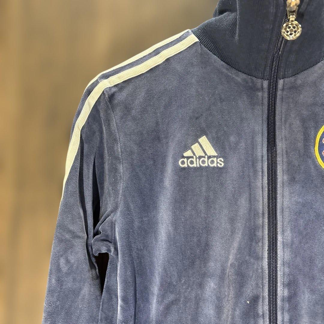 希少　adidas✖️CHELSEA ベロア トラックジャケット ジャージ