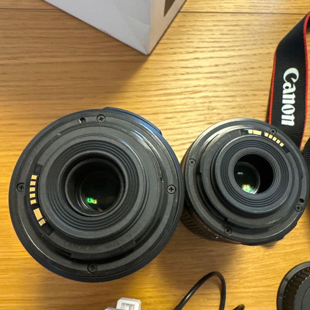 【超美品】Canon EOS Kiss X7 ダブルズームキット