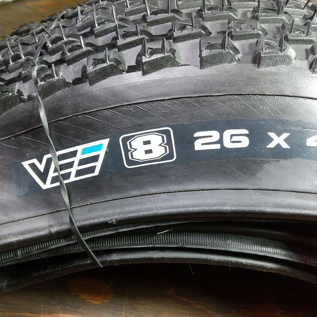 Vee Rubber 26x4.00 ファットバイク用タイヤ①