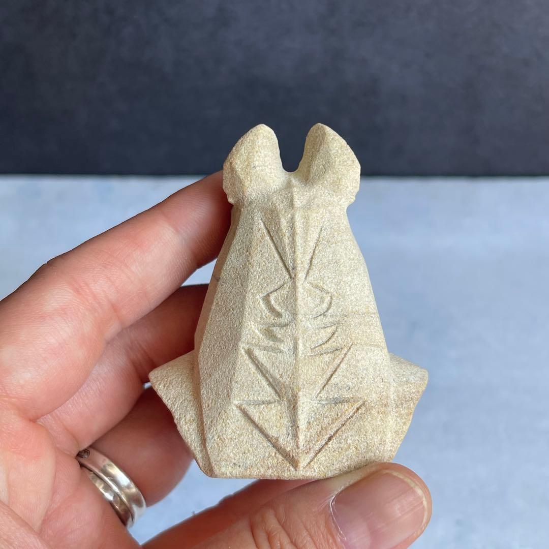 サンドストーン エジプト神話 彫刻 アヌビス