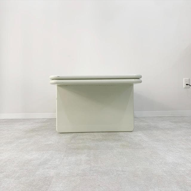 オールドカリモクホワイトセンターテーブル