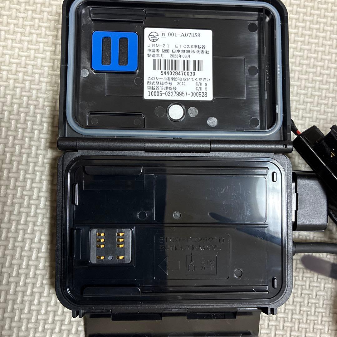 ETC車載器JRM-21-2023年6月製ETC2.0 000928