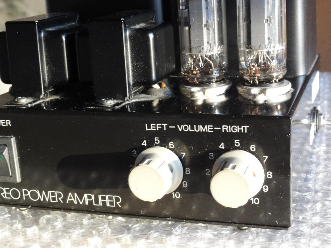 TU894 6BM8 ELEKIT NEB制御SW付き改良アンプ