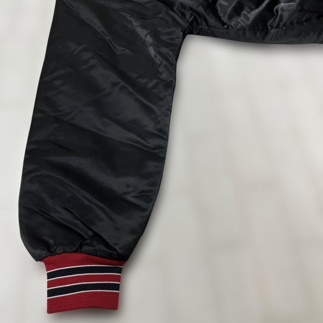 値下げ 90s シカゴブルズ チョークライン Chalk USA製 スタジャン