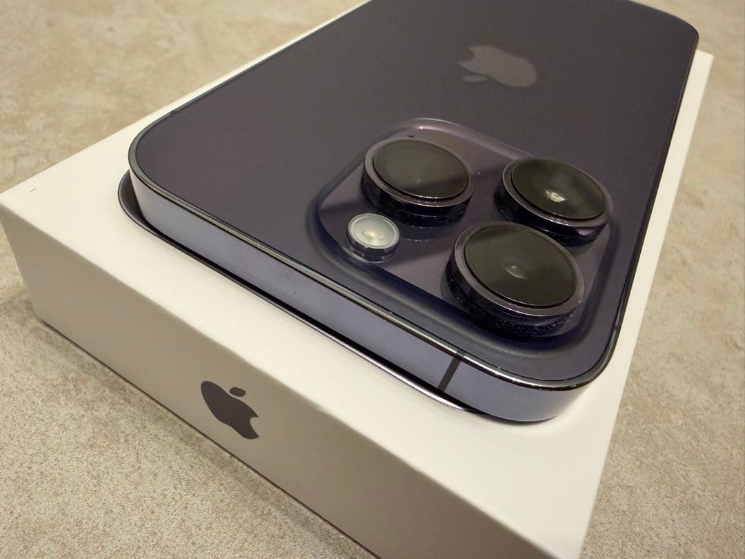 桜餅　Apple iPhone 14 Pro ディープパープル 本体