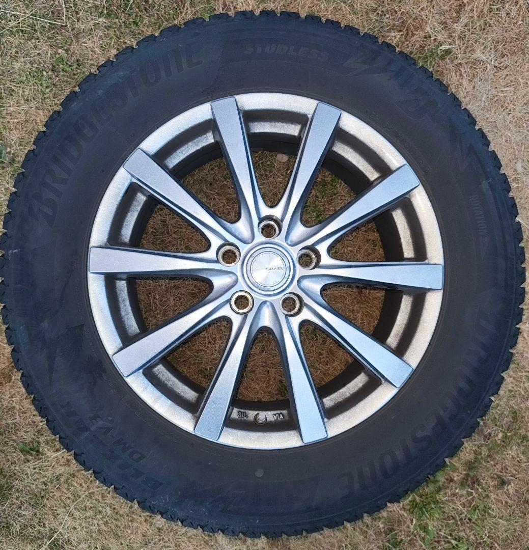 225/65R17　タイヤ・ホイール×４本セット　スタッドレス　ハリヤー