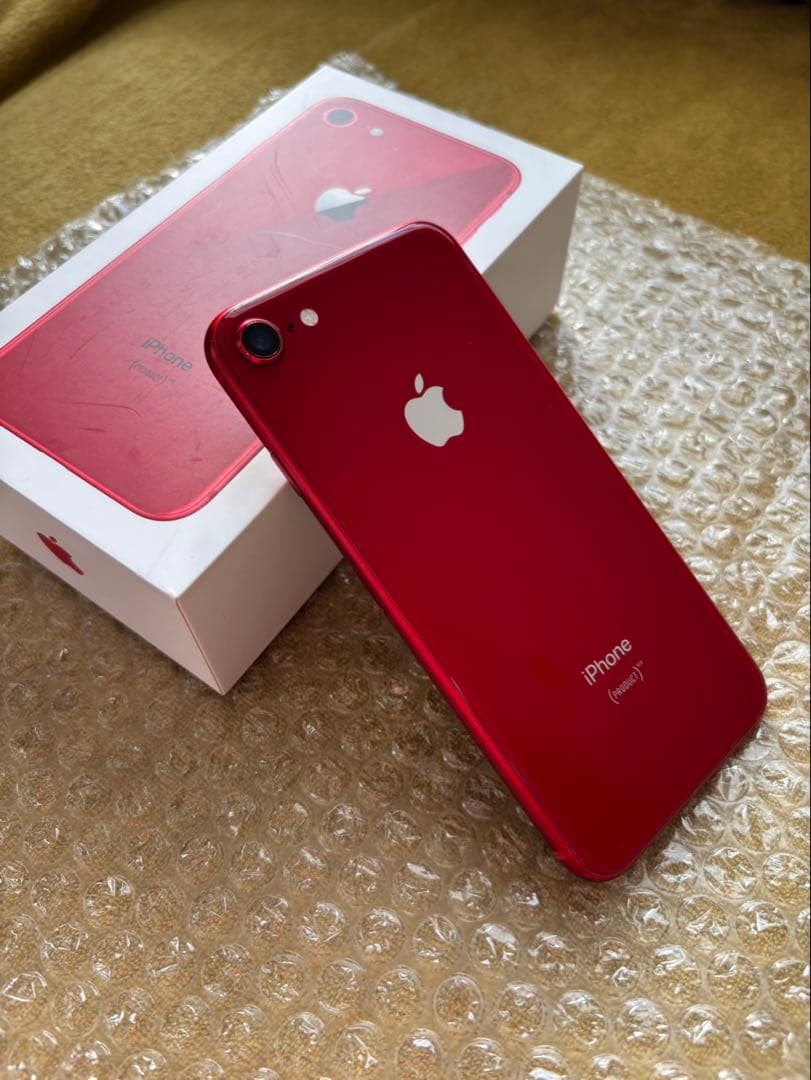 ［SIMフリー/匿名配送］iPhone8 64GB本体 RED