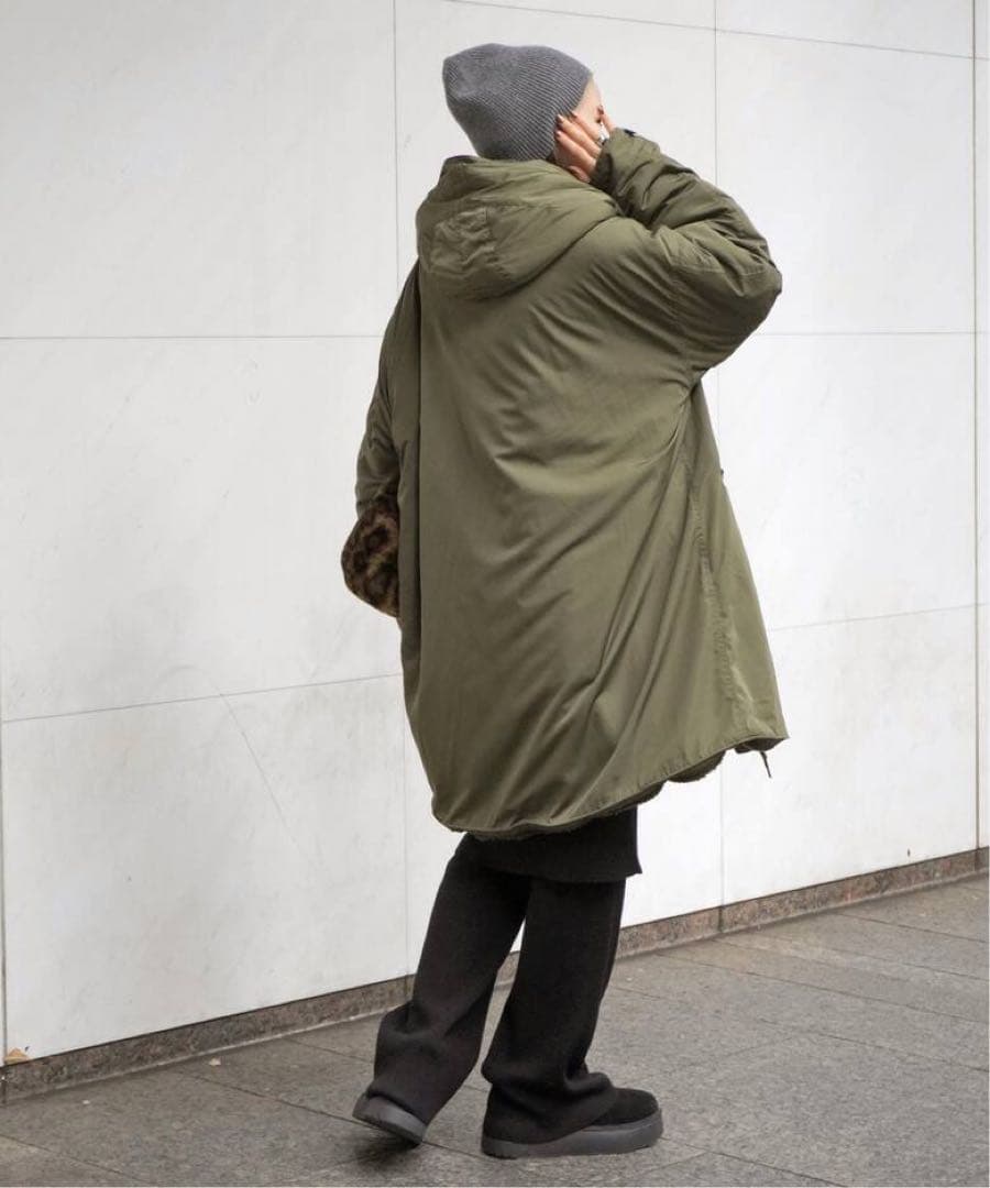 AP STUDIO ARMY TWILL リバーシブルコート