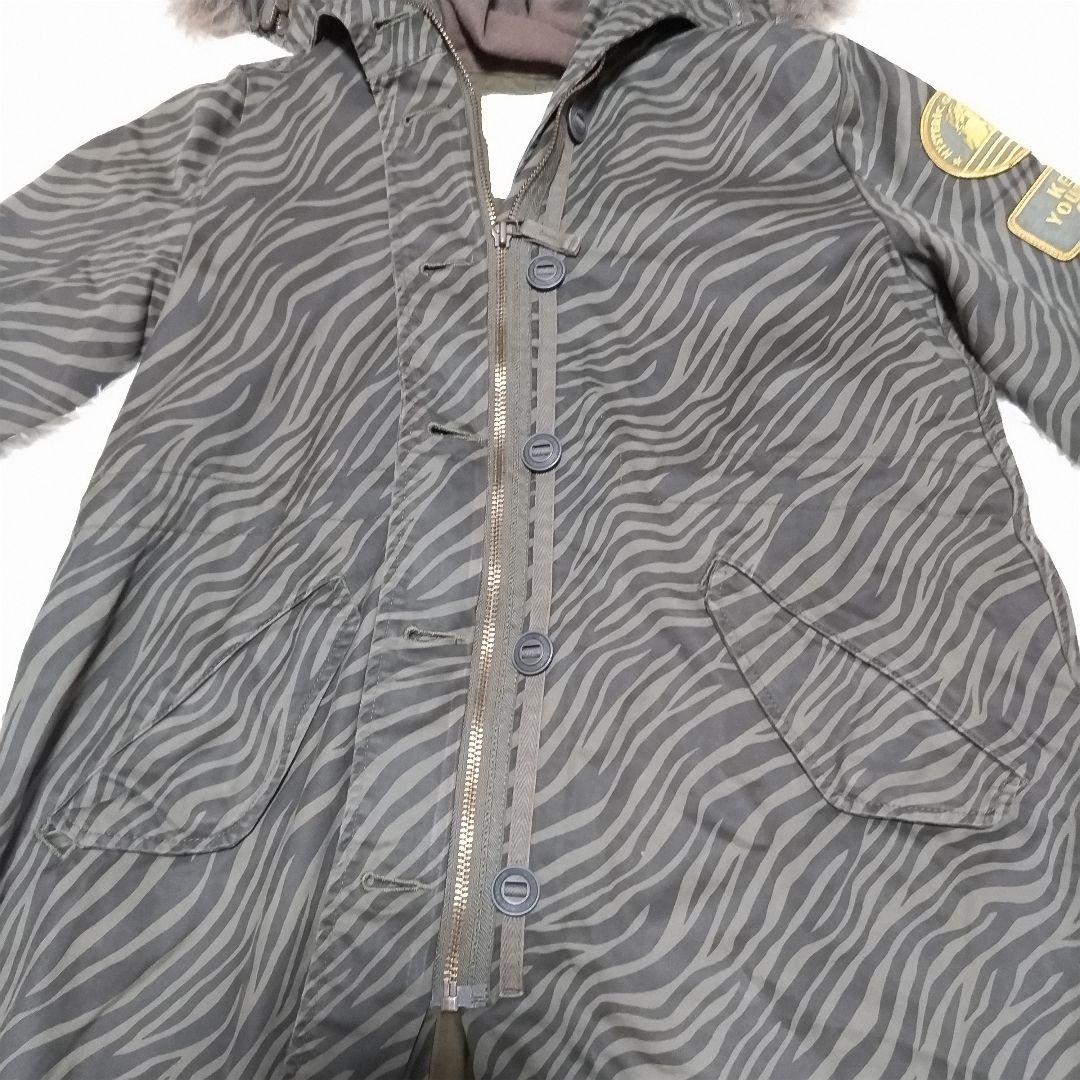 ヒステリックグラマー　モッズコート　フィッシュテール　タイガーカモ　ヒスガール