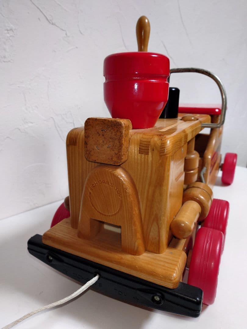 木製機関車 汽車 列車 NICHIGAN′S TOY CENTRAL LINES