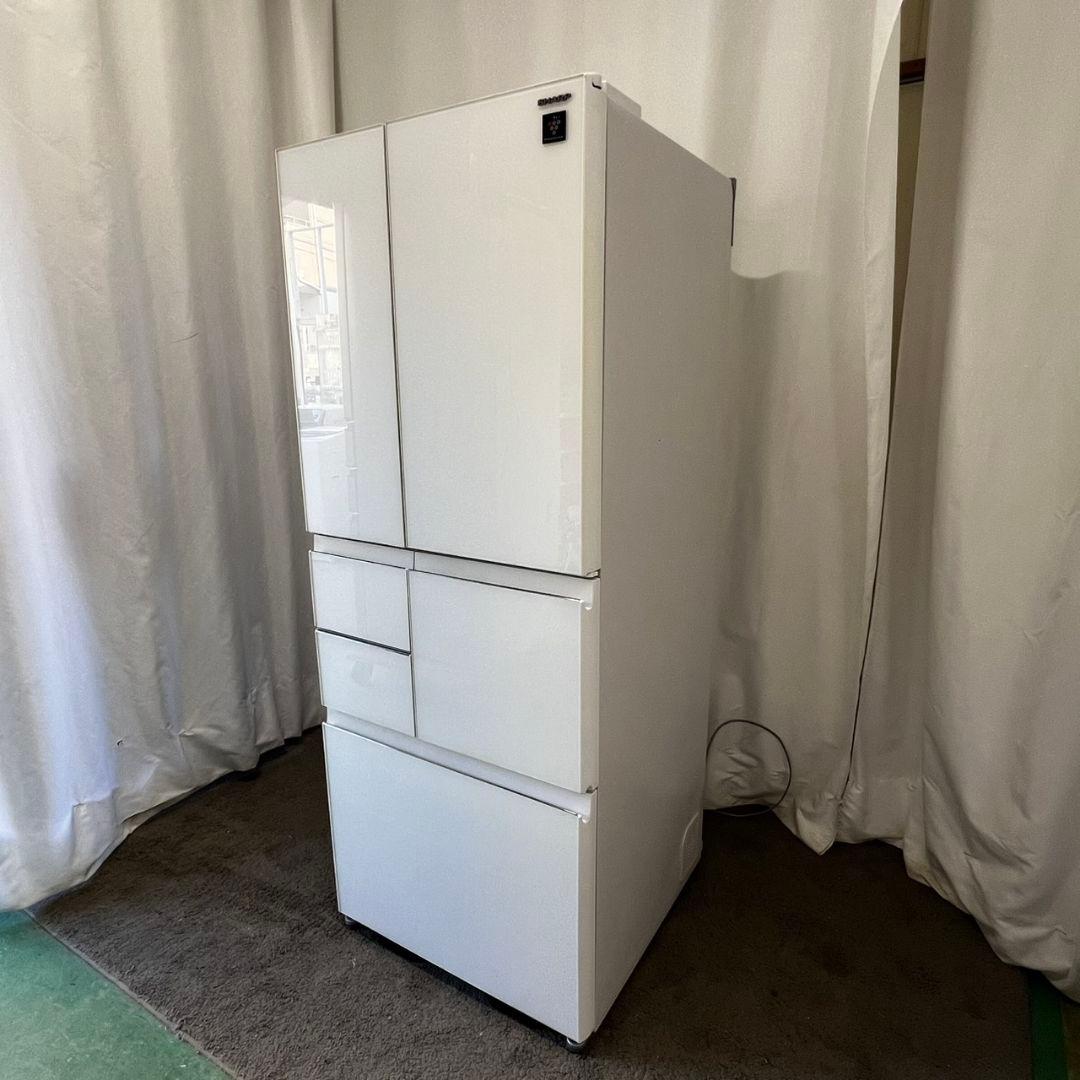 132 冷蔵庫　大型　シャープ　400ℓ500ℓ 　プラズマクラスター　設置無料