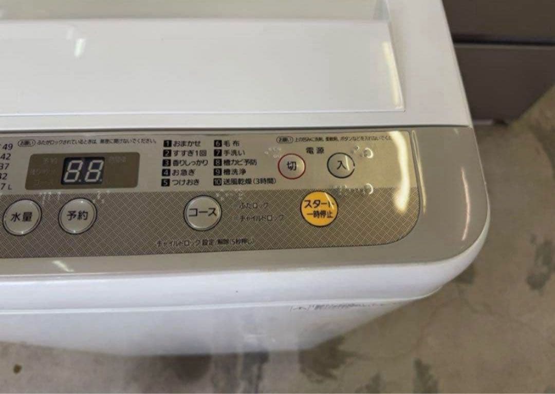 2018年式 6kg Panasonic 洗濯機 NA-F60B11