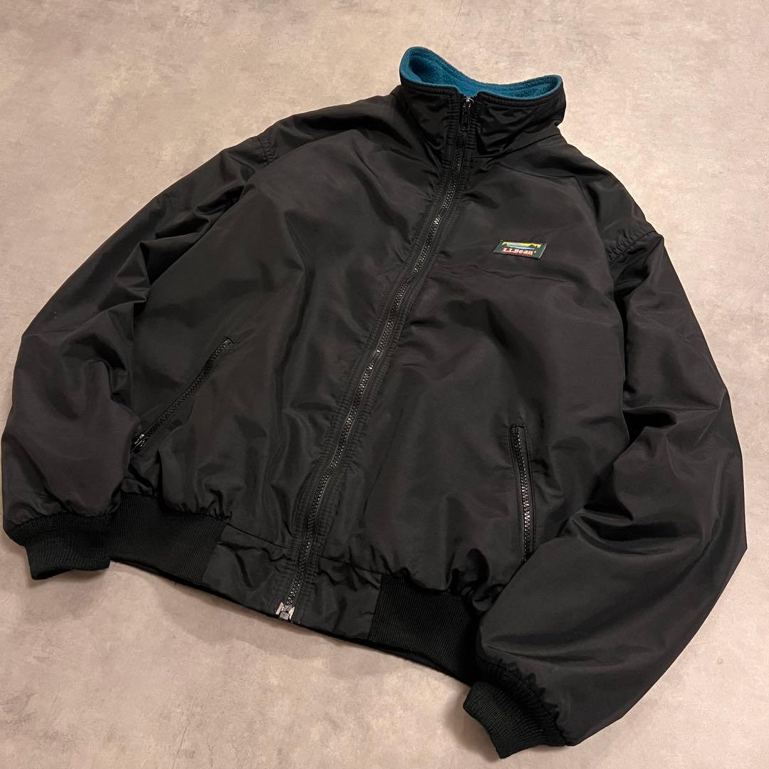 ジャケット・アウター L.L.Bean 80s Nylon shell fleece jacket