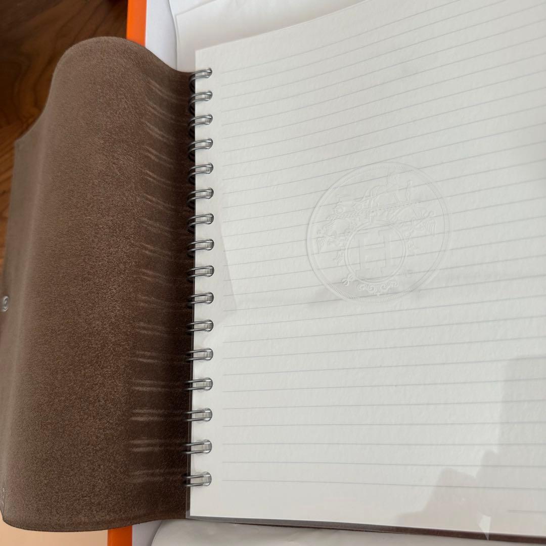 ⭐︎【美品】HERMES エルメス ノートブック ユリスMM エトゥープ