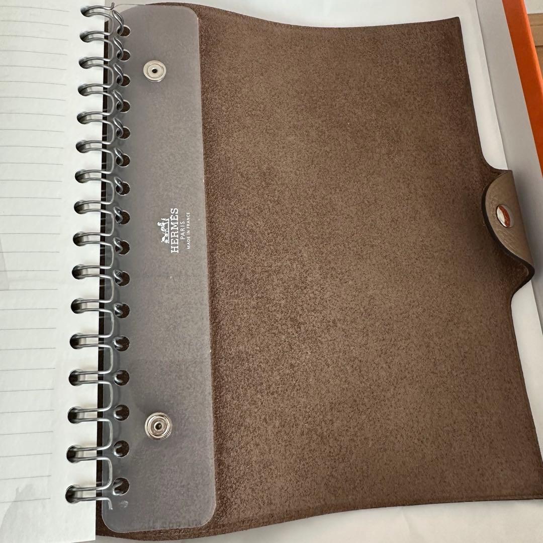 ⭐︎【美品】HERMES エルメス ノートブック ユリスMM エトゥープ