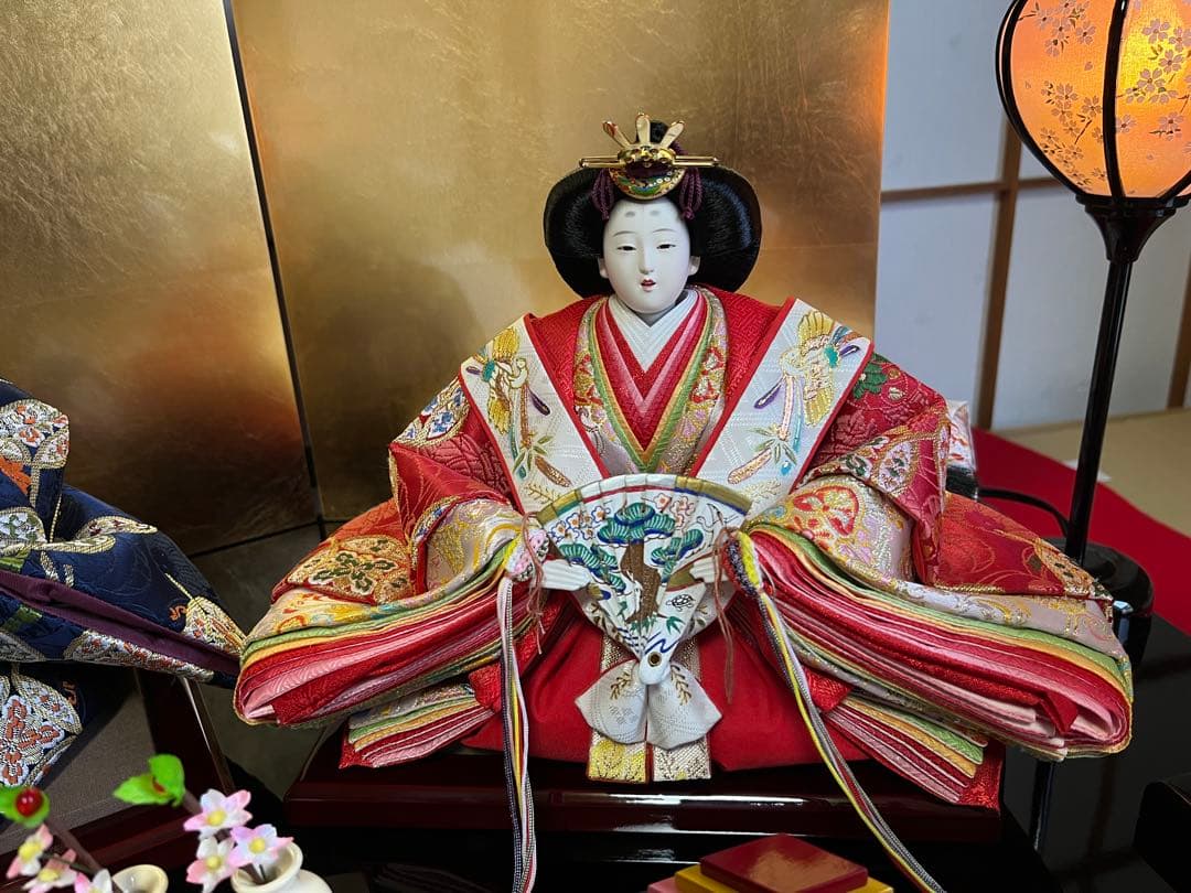 親王飾り　1216 五角形飾り台セット