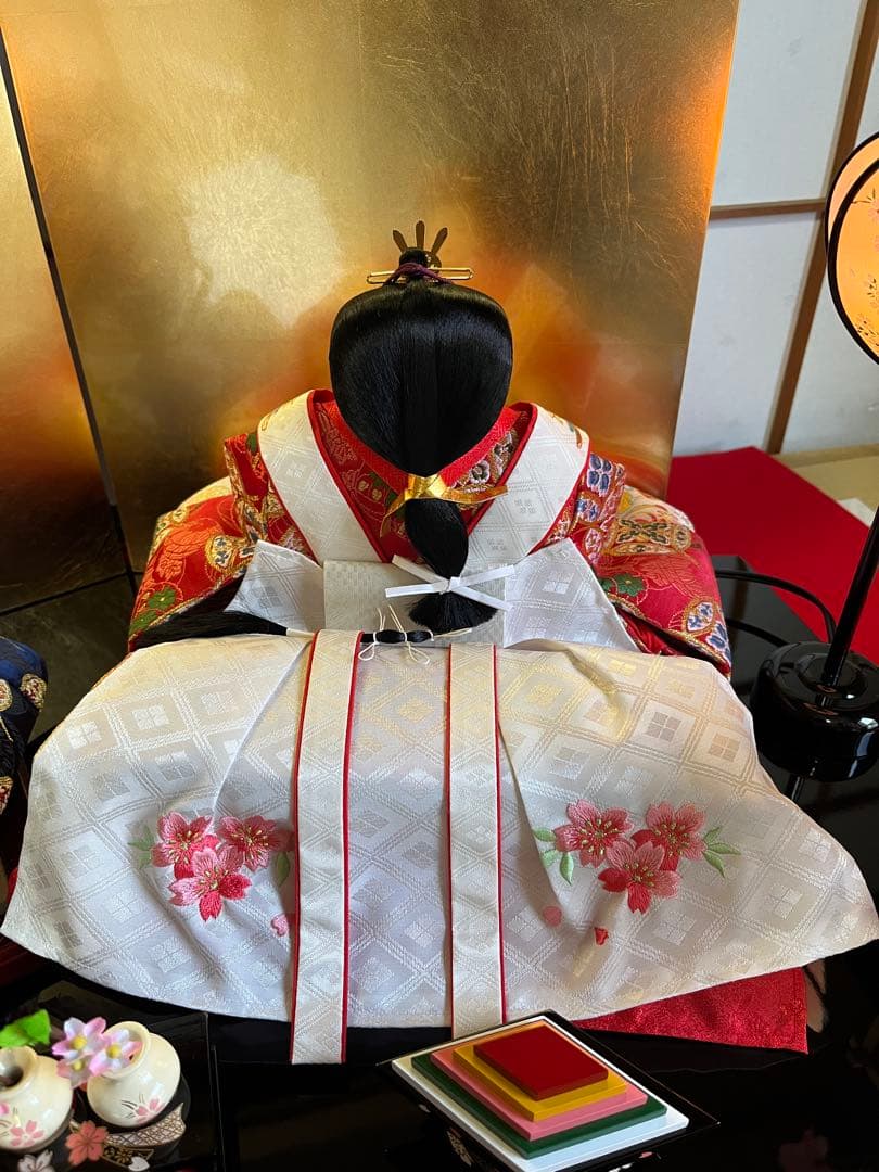 親王飾り　1216 五角形飾り台セット