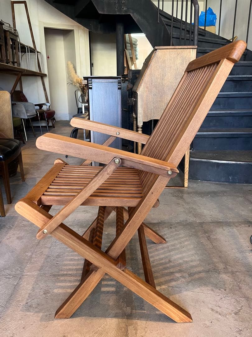 ガーデンチェア　折りたたみ　チーフ材