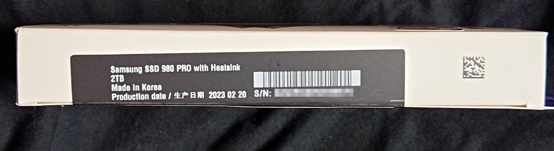 レ*ボ様 Samsung M.2 NVMe SSD 980 PRO 2TB ヒー