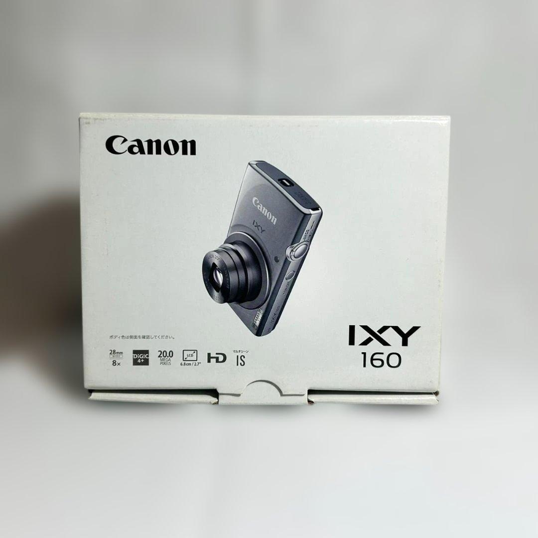 Canon IXY 160 コンパクトデジタルカメラ　【4GB SDカード付】