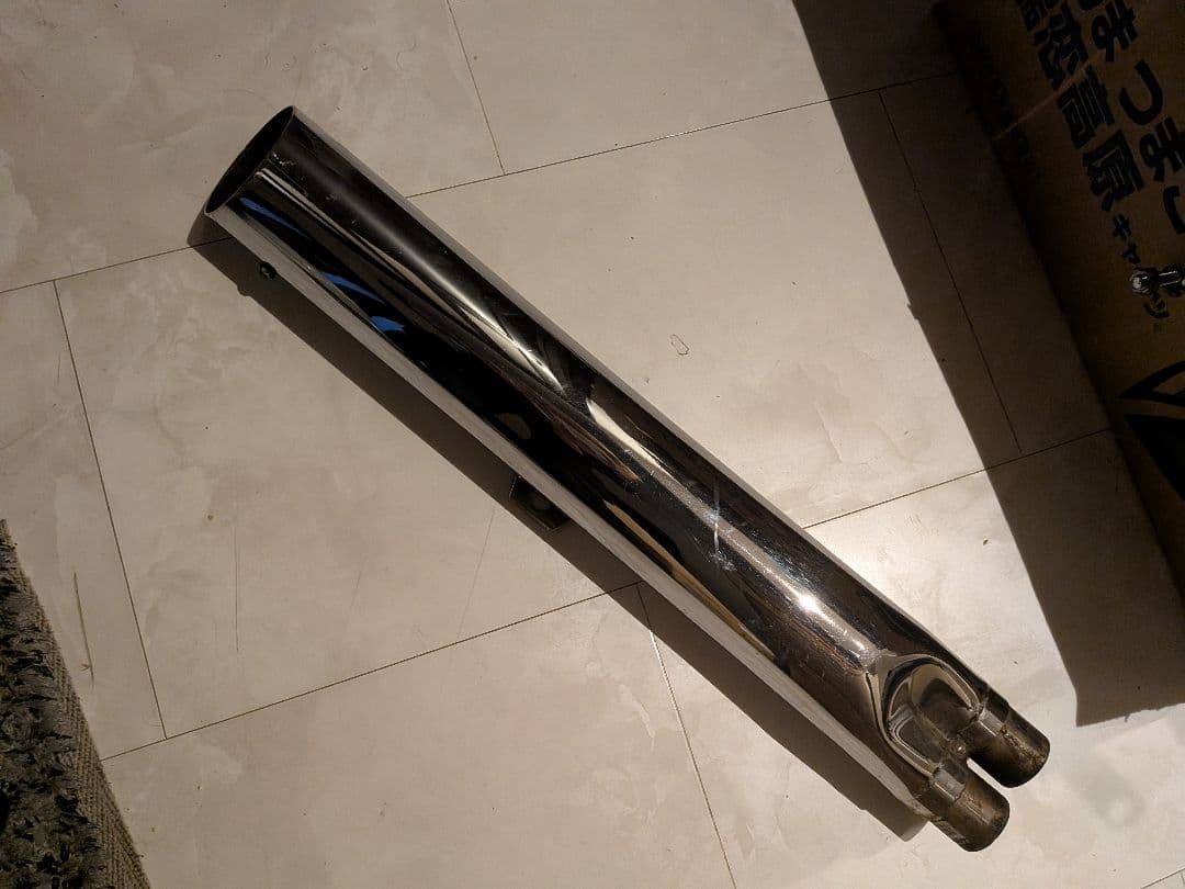 シャドウ400 ケンティック マフラー