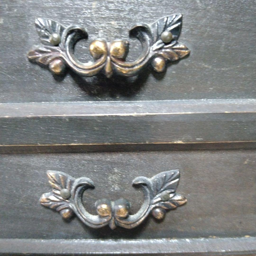 昭和レトロ　ヴィンテージ　和箪笥　小物入れ　オルゴール　木製