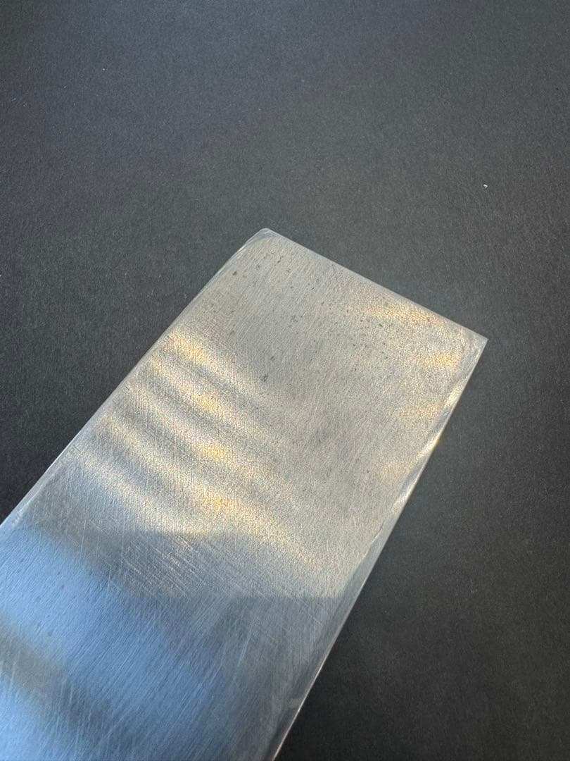 鐵劔良政　薄刃包丁　八角柄