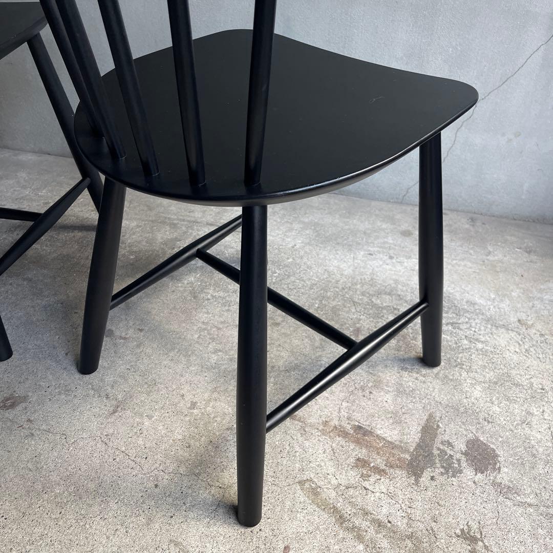 FDB モブラー J46 チェア グレー 北欧チェア　2脚セット