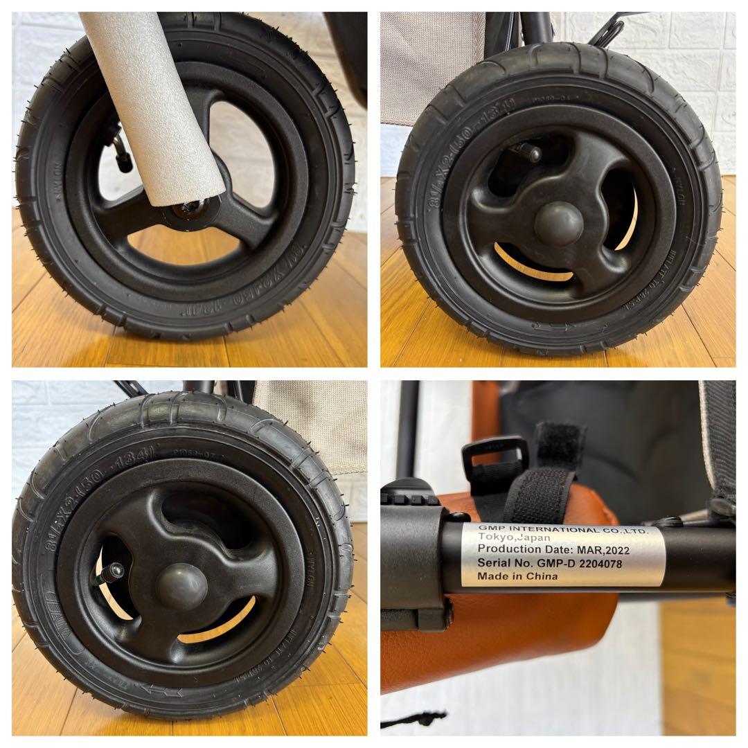 【極美品】　エアバギー ドーム3 ラージサイズ　ペットカート　リバーブルー