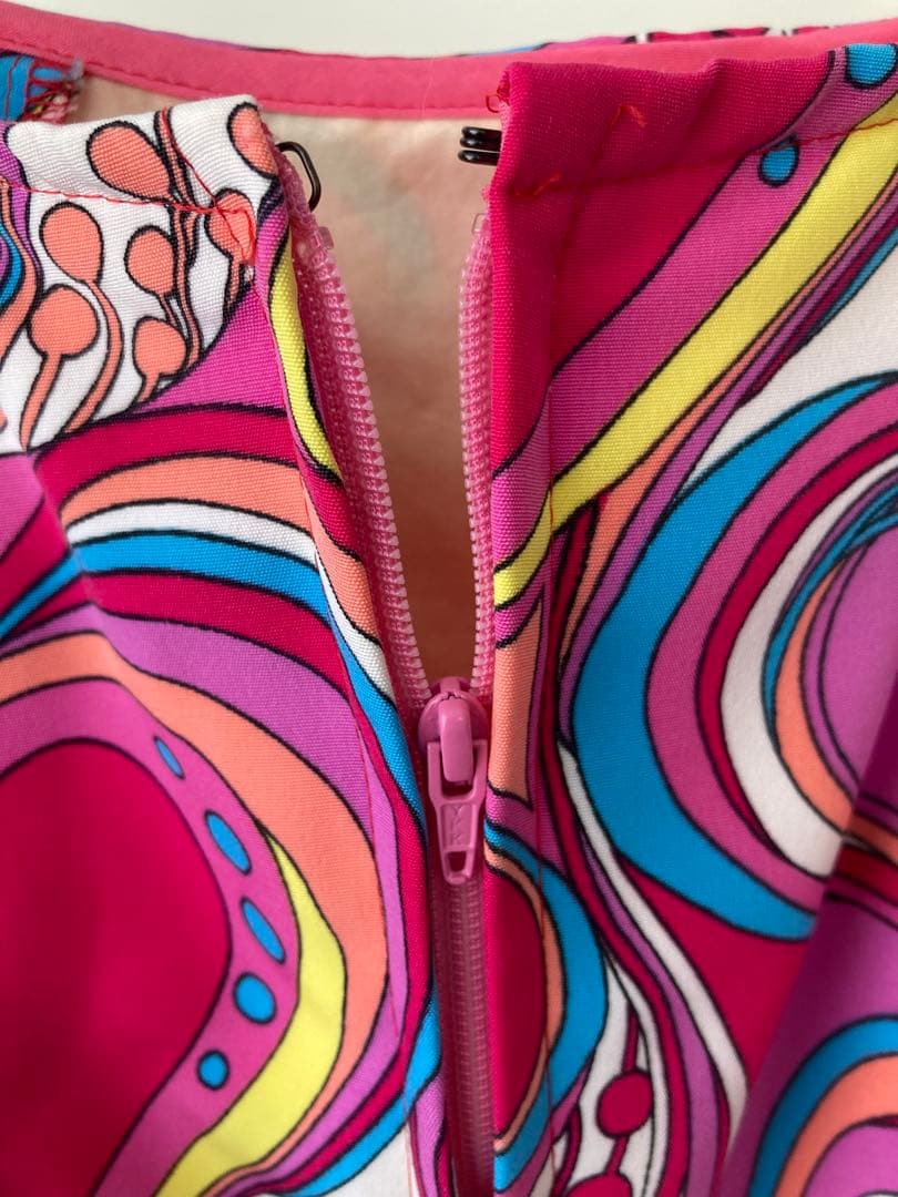 フラメンコ衣装　ファルダ　ピンク