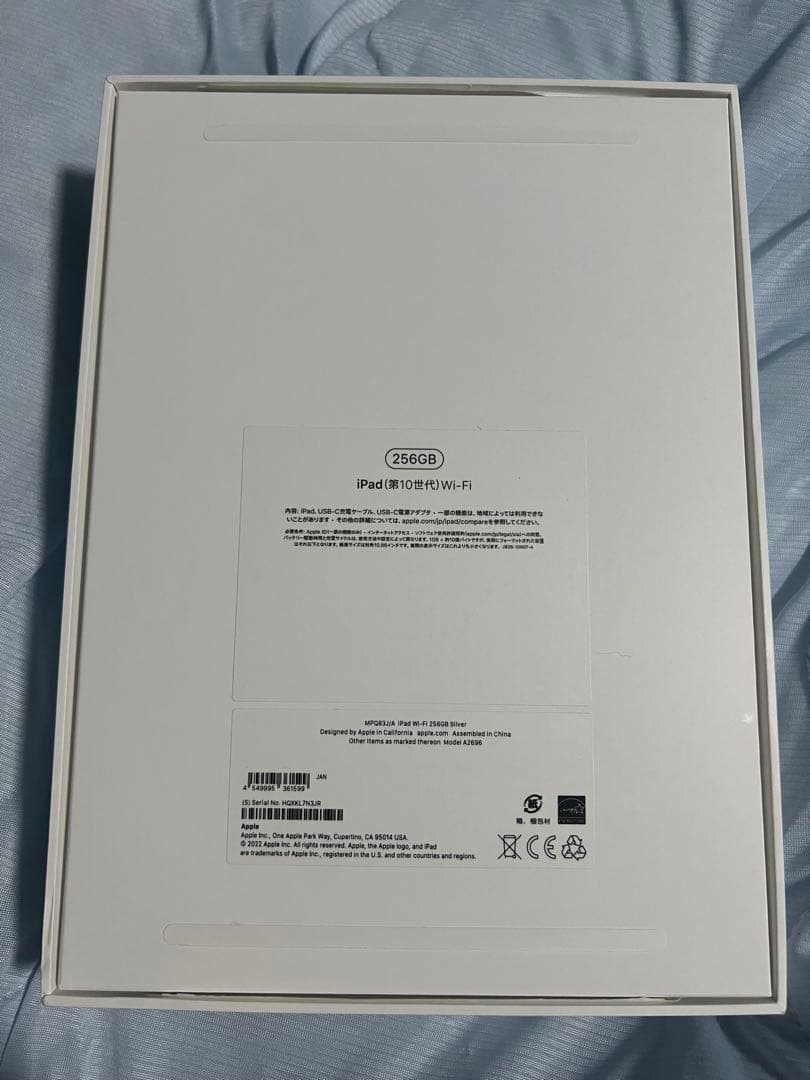 【おまけ付き】iPad第10世代WiFi 256GB シルバー