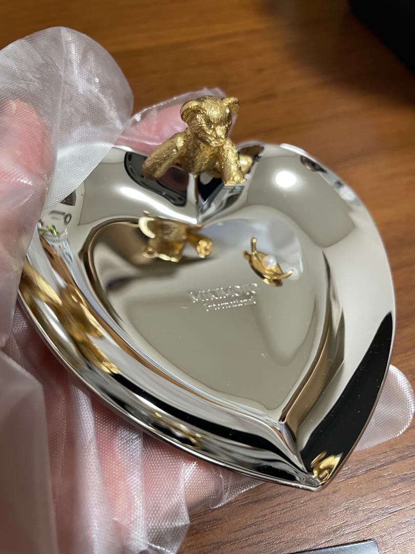 ミキモト　ジュエリートレイ　クマ　ハート