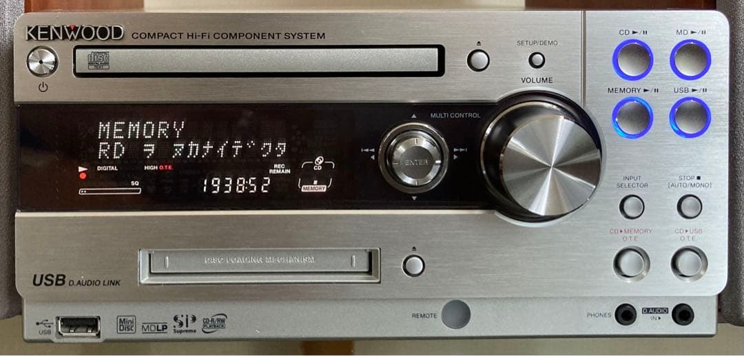 上級機ケンウッドHi-Fi コンポRD-UDA77・スピカーUDA77【綺麗】