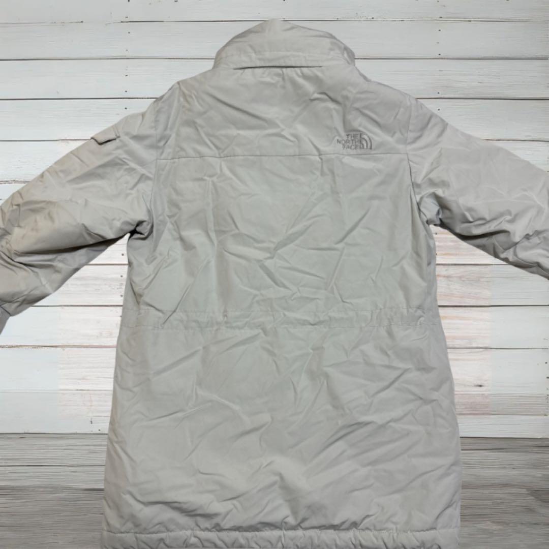 【冬物SALE】ノースフェイス　ホワイトグレー　ダウン