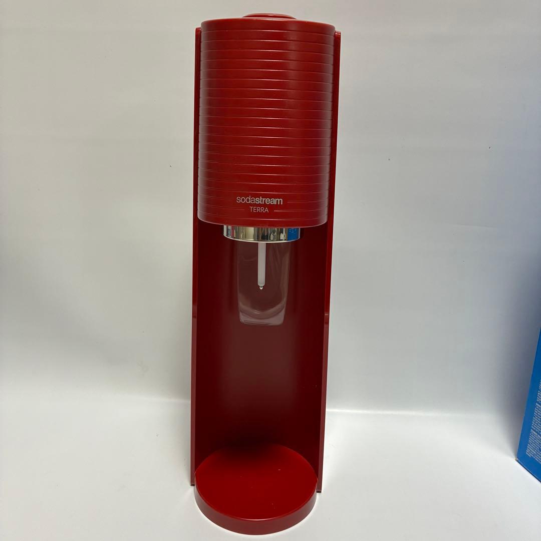 SodaStream TERRA ソーダストリーム テラ レッド 展示未使用品