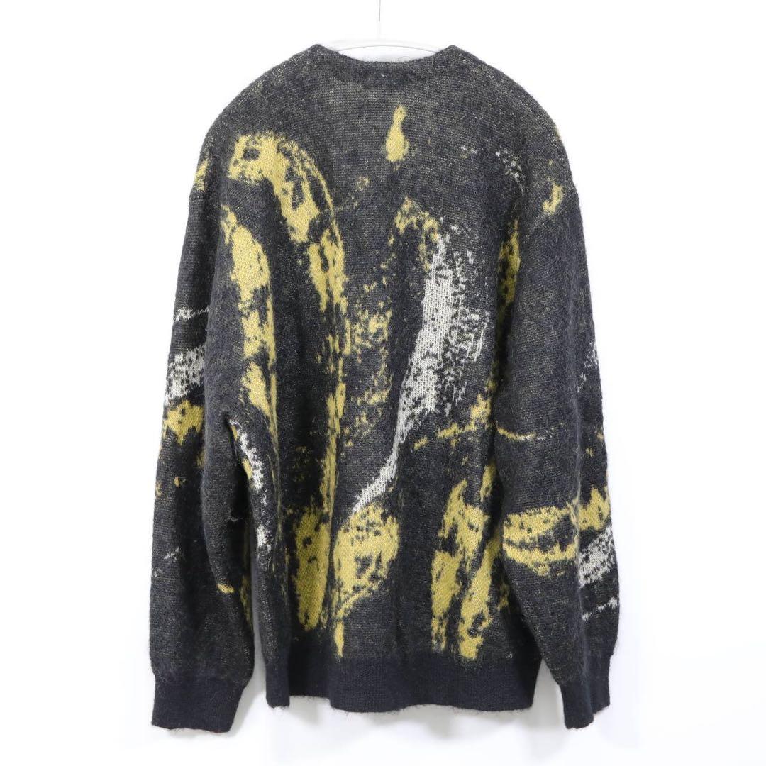 LAD MUSICIAN バナナ柄 モヘアニット