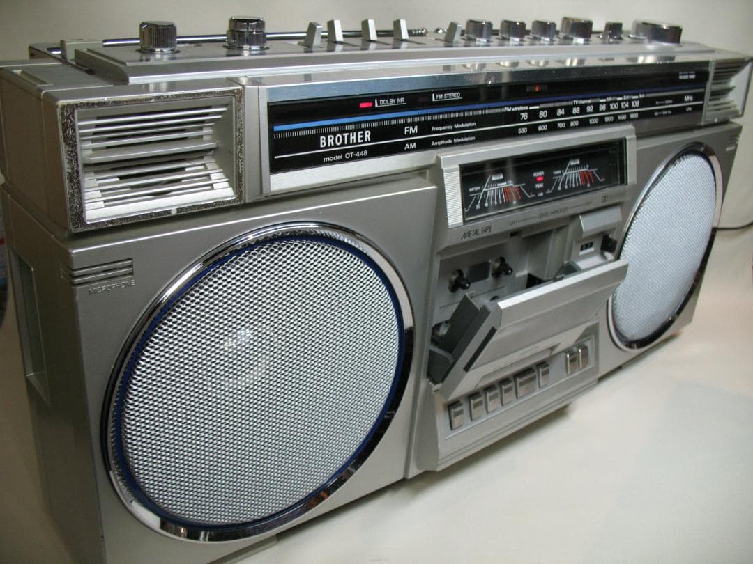 ブラザー★BROTHER OT-448メタル対応ラジカセ★ジャンク