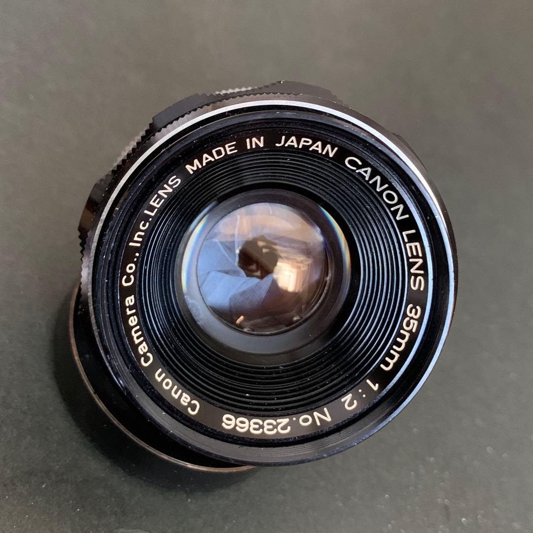 Canon 35㎜ F2 Lマウント
