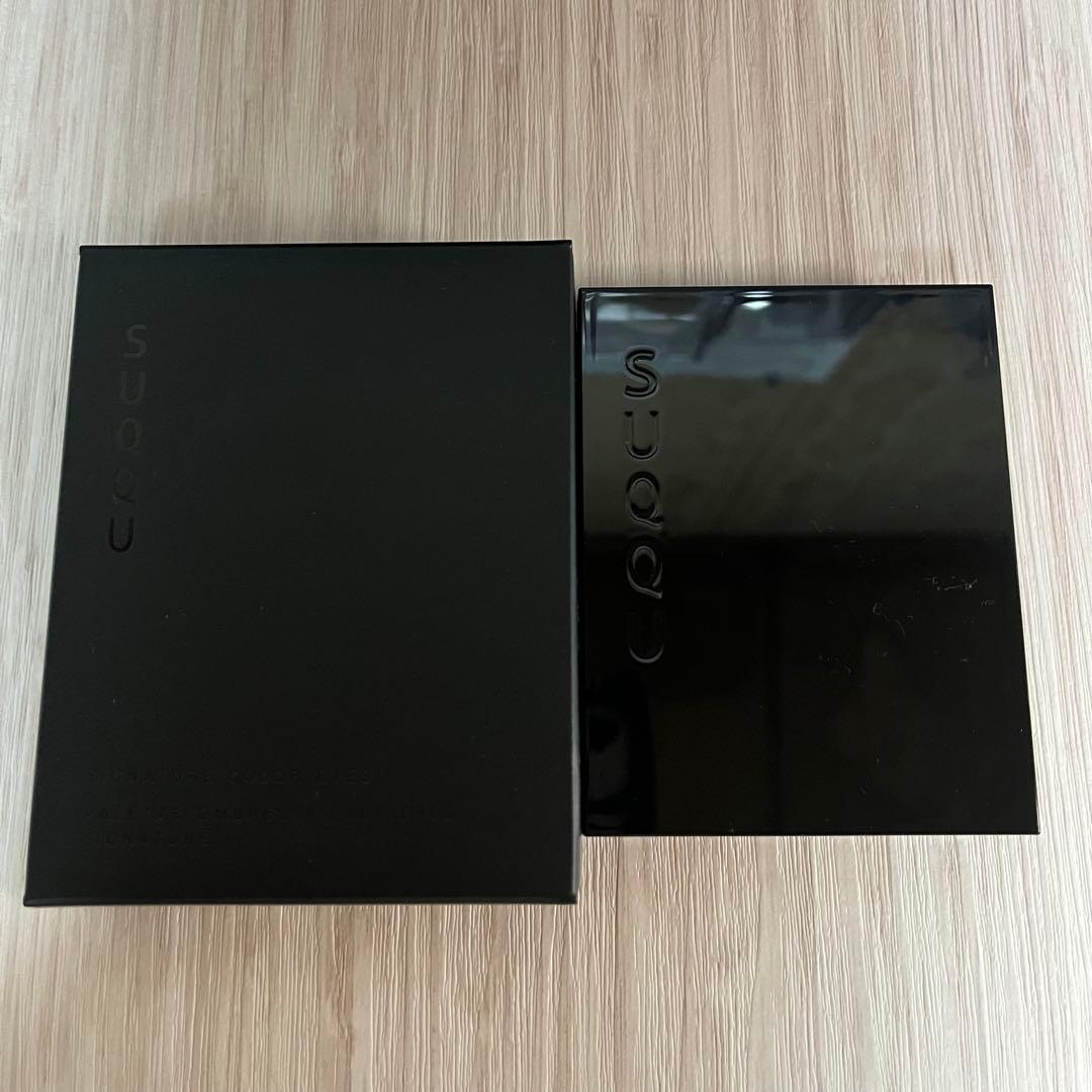 SUQQU アイシャドウ冬夜光119、チーク束間135、リップ114星彩セット