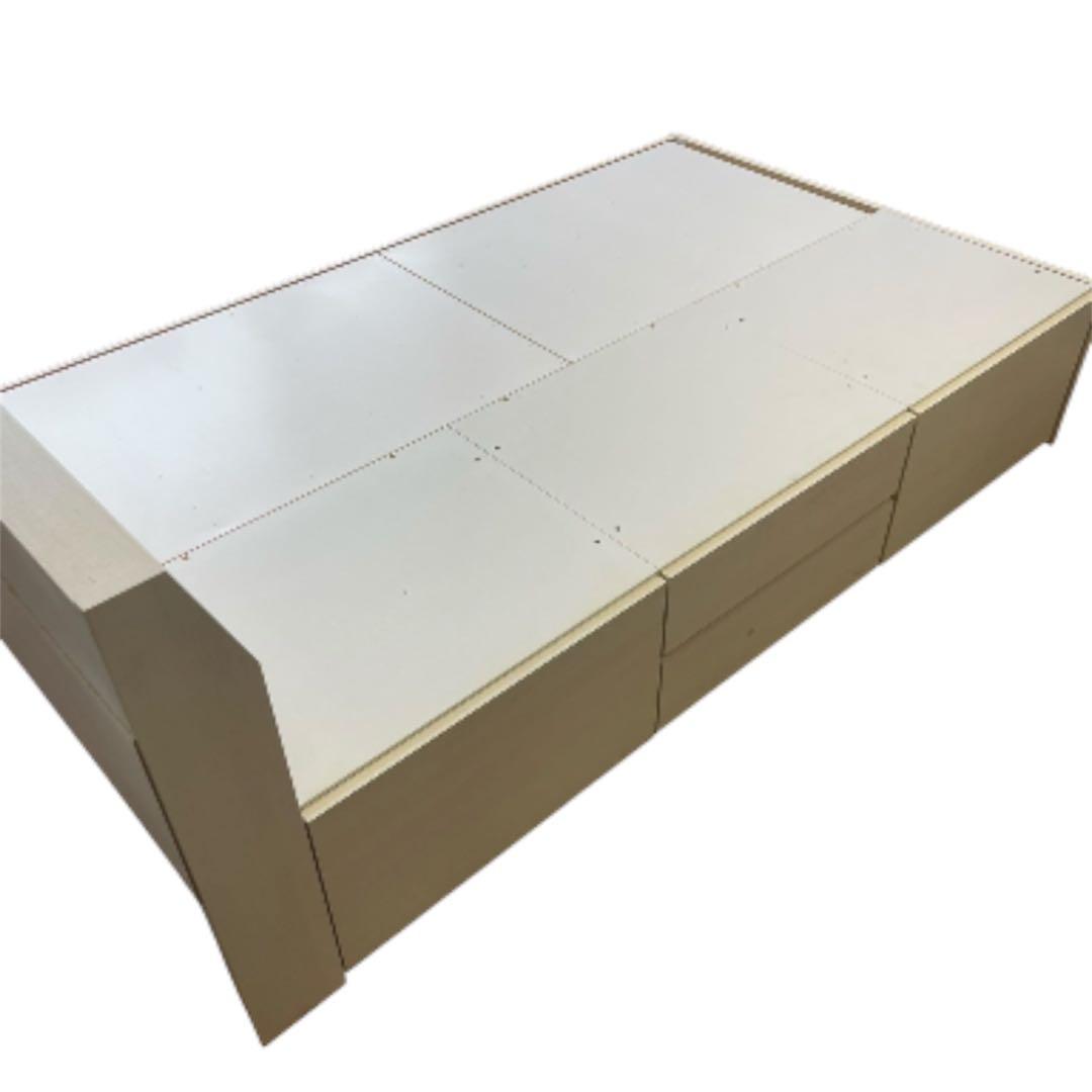 セミダブルベッドフレーム N-sleepマットレス付き